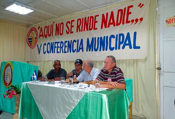 Quinta conferencia de combatientes en San Juan y Martínez
