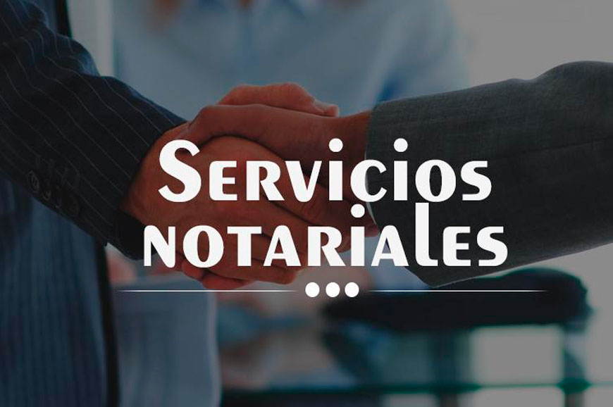 servicios notariales