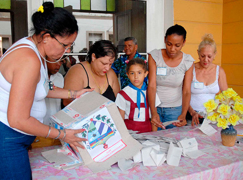 elecciones escrutinios cuba